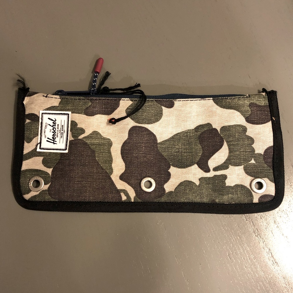 Herschel Supply Co. Camo Pencil Zip Case